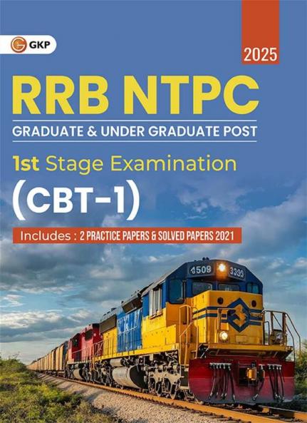 GKP RRB NTPC 2024 : Study Guide for Graduate & Under Graduate Posts - Stage 1 Exam(CBT-I)