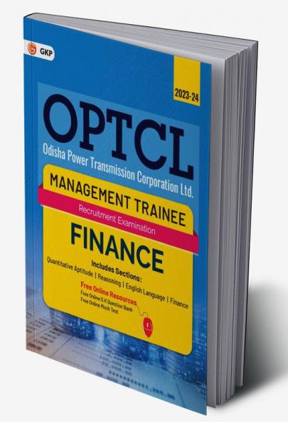OPTCL 2024 - Management Trainee - Recruitment Examination- Finance