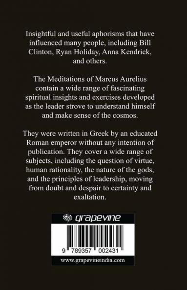 The Meditations of Marcus Aurelius