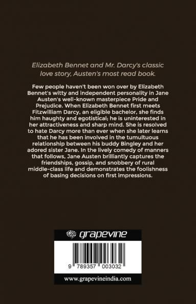 Pride and Prejudice Jane Austen: Classic Novels