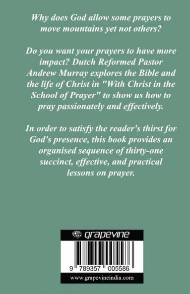 With Christ in the School of Prayer