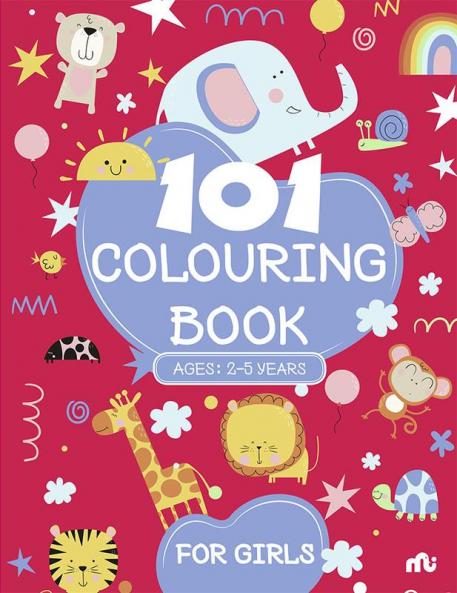 101 Colouring Book for Girls