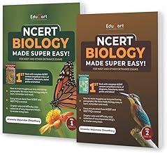 Educart NCERT BIOLOGY – Volume 1 & 2 for NEET-AIIMS and Other Entrance Exams 2023 (A Complete Simplified NCERT Books with Collection of all important Chapter-wise MCQ’s)