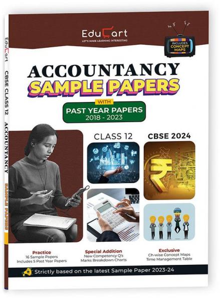 Educart CBSE Accountancy Class 12 Sample Paper 2023-24 (Introducing Revision Maps and Past Year Papers)