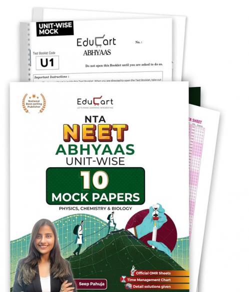 Educart NEET Unit-wise Abhyaas NEET Mock Test Papers 2024 Booklets (Unit-wise)