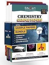 Educart CBSE Class 12 Sample Papers Bundle - Physics Maths Chemistry & English 2023-24 for 2024 (Introducing Revision Maps and Past Year Papers)