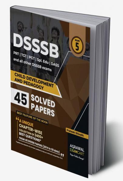 Examcart DSSSB Child Development and Pedagogy (CDP) Chapter-wise Solved Papers for 2024 Exam in English