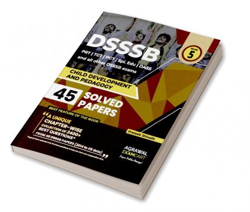 Examcart DSSSB Child Development and Pedagogy (CDP) Chapter-wise Solved Papers for 2024 Exam in English