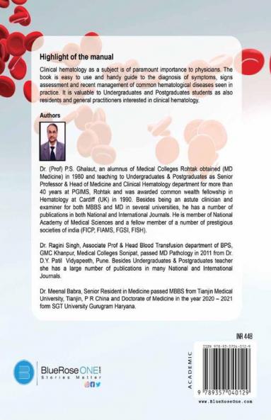 Manual of Clinical Hematology