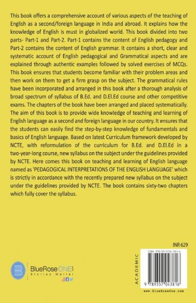 Pedagogical Interpretations of the English Language