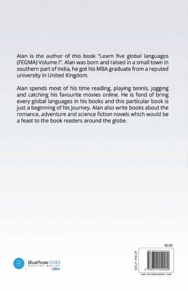 Learn five global languages (FEGMA) Volume I