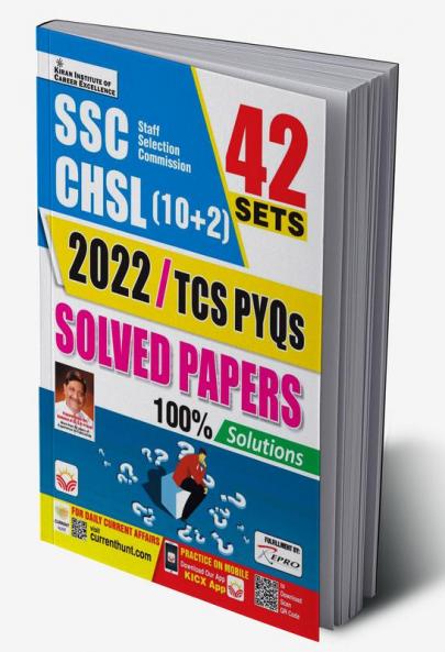 SSC CHSL 2022 TCS PYQs Solved Papers - 42 Sets