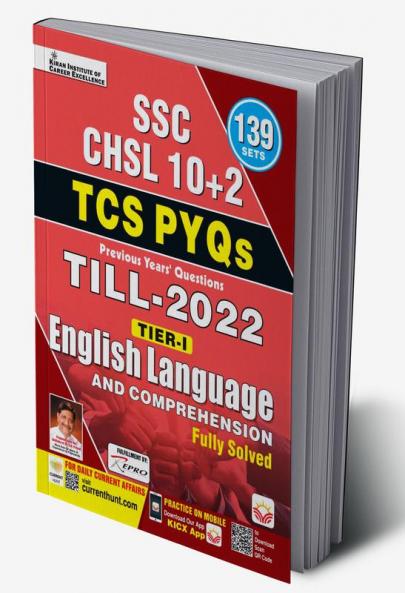 SSC CHSL (10+2) TCS PYQs Eng. Languge (E)