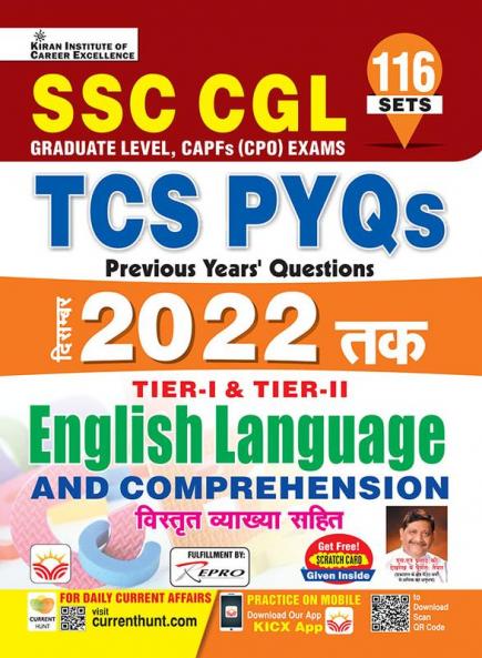 SSC CGL Tier-I & II Yearwise Eng Lang & Com