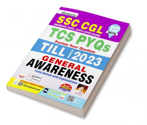 SSC CGL General Awareness TCS PYQs Till March 2023 Tier 1 & Tier 2 Solved Papers (English Medium)