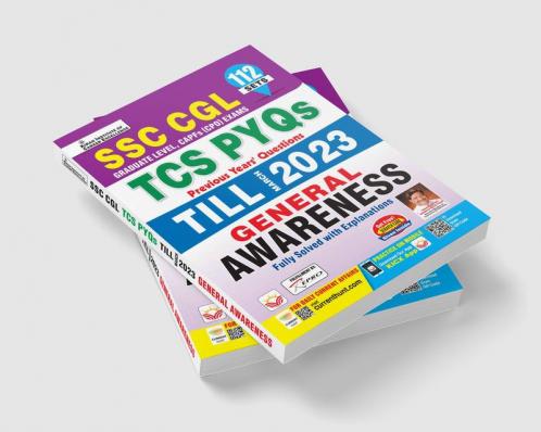 SSC CGL General Awareness TCS PYQs Till March 2023 Tier 1 & Tier 2 Solved Papers (English Medium)