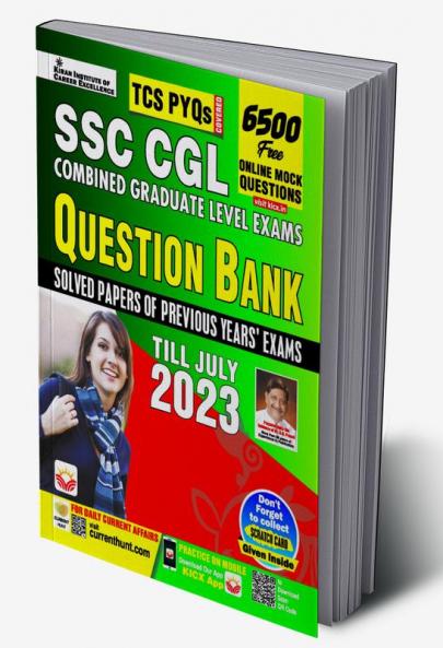 SSC CGL TCS PYQs Question Bank: Solved Papers of Previous Years Exams July - 2023
