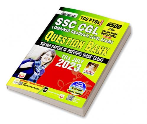 SSC CGL TCS PYQs Question Bank: Solved Papers of Previous Years Exams July - 2023