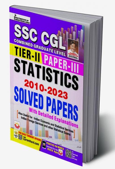SSC CGL Tier-II Paper-III Statistics Solved Papers (14 sets)