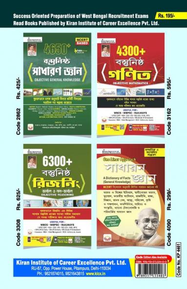 WBPSC Food Inspector PWB (E) (15 Sets)
