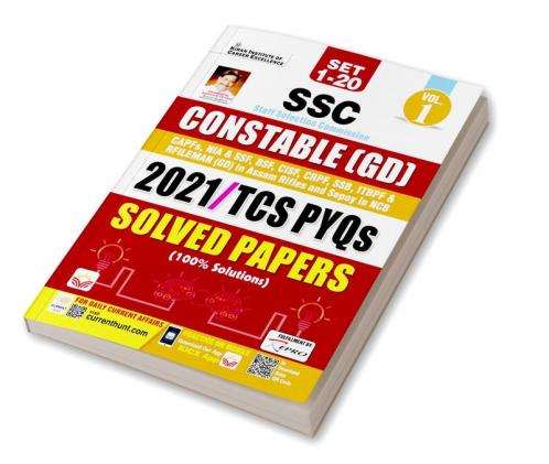 SSC Constable GD Solved Papers English Volume-1