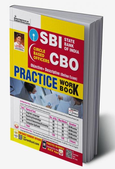 SBI CBO Objective + Descriptive Online Exam Practice Work Book