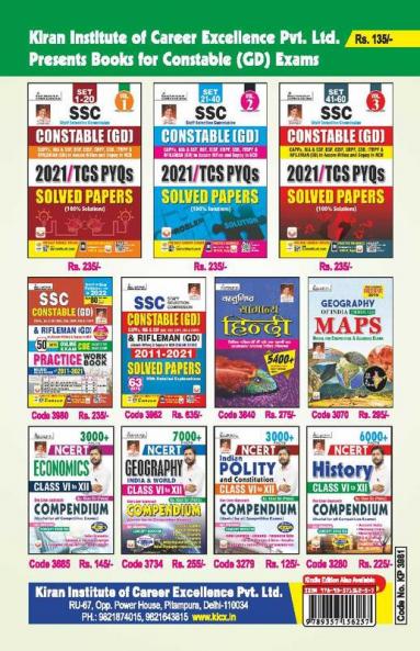 SSC Constable (GD) And Rifleman (GD) (Assam Rifles) And Sepoy In NCB Online Exam (CBE) Mock Test