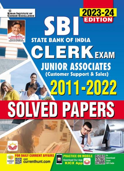 SBI & SBI Associates Clerk-Sol Papers-E-2023 (25 Sets) 2023