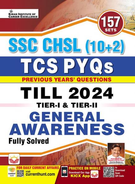 SSC CHSL (10+2) Yearwise GK (E) (157-Sets)_(4780)