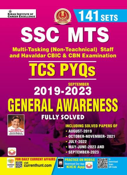 SSC MTS General Awareness Chapterwise 141 Sets 2024 (E)_(4798)