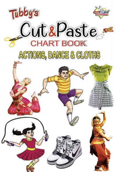 Tubbys Cut & Paste Chart Book Action Dance & Cloths