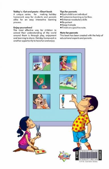 Tubbys Cut & Paste Chart Book Flags Monuments of India Actions