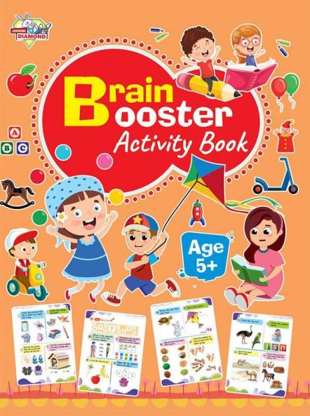 Brain Booster Activity Book - Age 5+ (Fun Learning Activity Book for Kids)