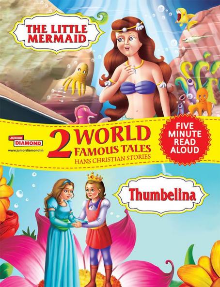 2 World Famous Tales Hans Christian Stories : (The Little Mermaid + Thumbelina)