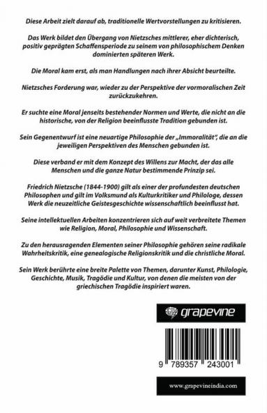 Jenseits von Gut und Böse: Vorspiel einer Philosophie der Zukunft