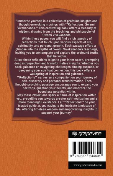 Reflections: Swami Vivekananda (by ITP Press)
