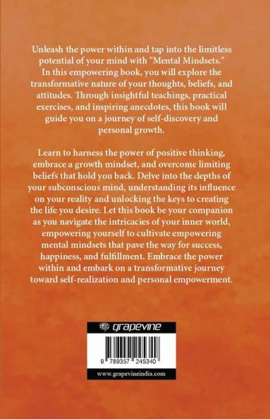 Mental Mindsets: Unleashing the Power Within (by ITP Press)