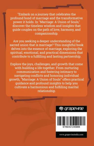 Marriage: A Union of Souls (by ITP Press)