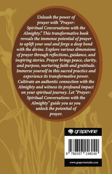 Prayer: Spiritual Conversations with the Almighty (by ITP Press)