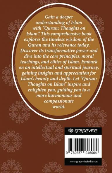 Quran: Thoughts on Islam (by ITP Press)