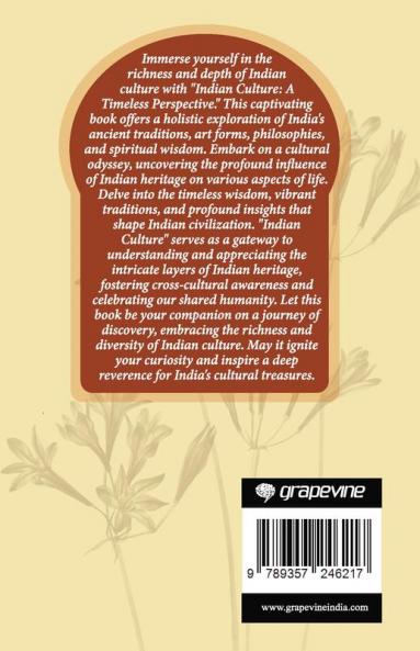 Indian Culture: A Timeless Perspective (by ITP Press)