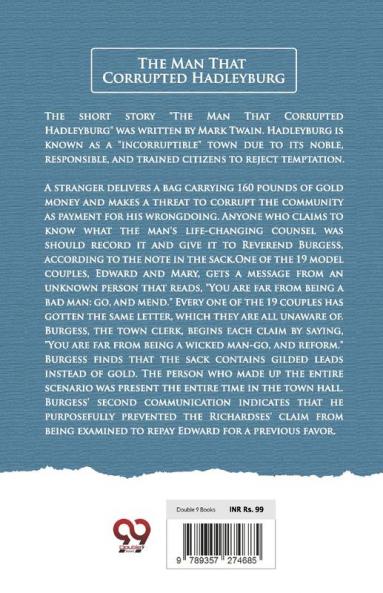 The Man That Corrupted Hadleyburg