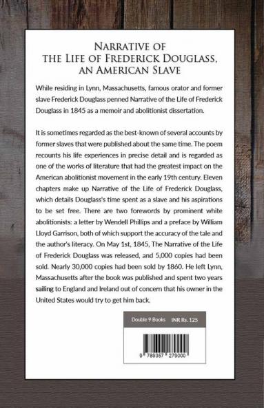 Narrative of the Life of Frederick Douglass an American Slave