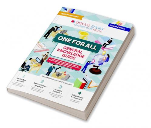 Oswaal One for all GK Guide English Medium (Latest Edition) For All Government Job Exams (UPSC State PSC PSUs SSC Banking Railways RRB Defence NDA/CDS Teaching State Govt. & More)
