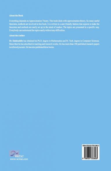 Approximation Theory