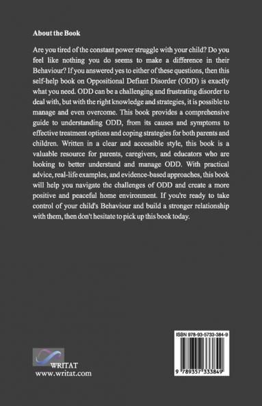Oppositional Defiant Disorder