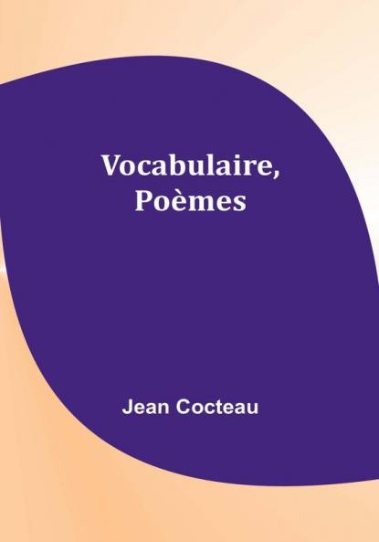 Vocabulaire Poèmes
