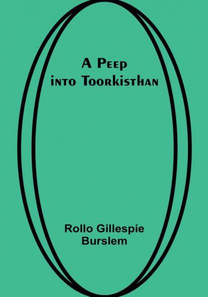 A Peep into Toorkisthan