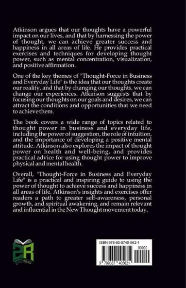 Thought-Force in Business and Everyday Life
