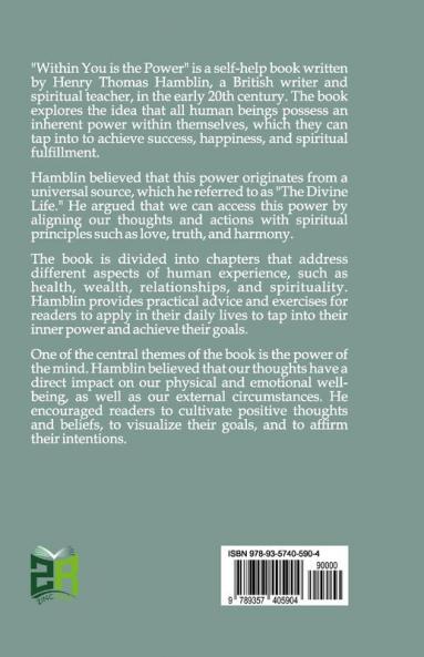 Within You is the Power